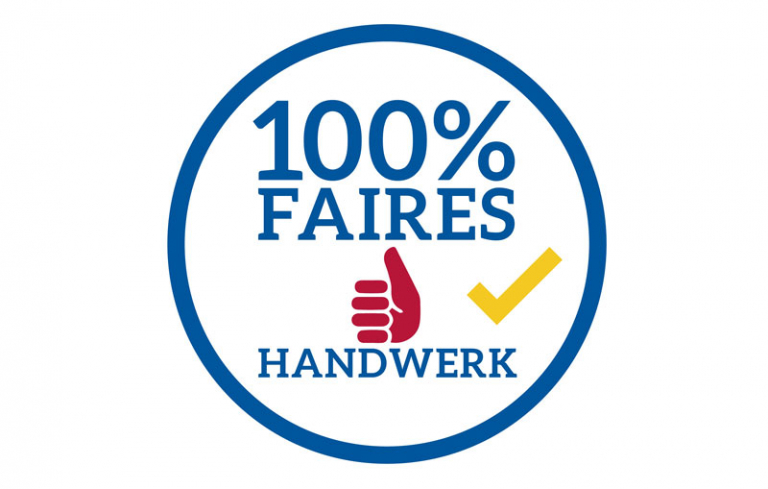 Logo 100% faires Handwerk